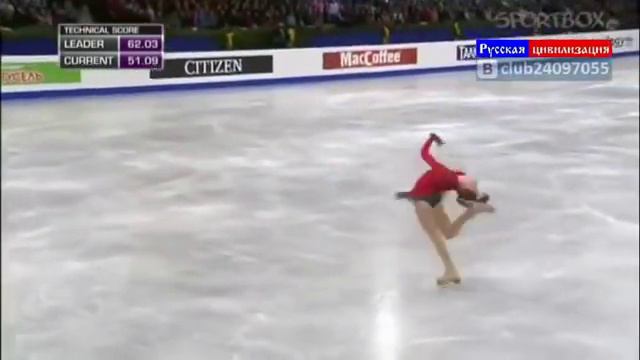 !!!Чемпионат Европы Женщины Произвольная программа Юлия Липницкая смотреть онлайн