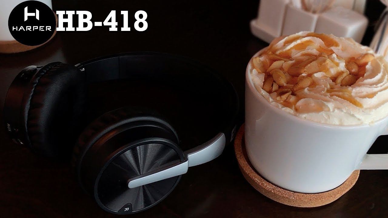 Беспроводные наушники Harper HB-418 Работают по Bluetooth и без смотреть онлайн