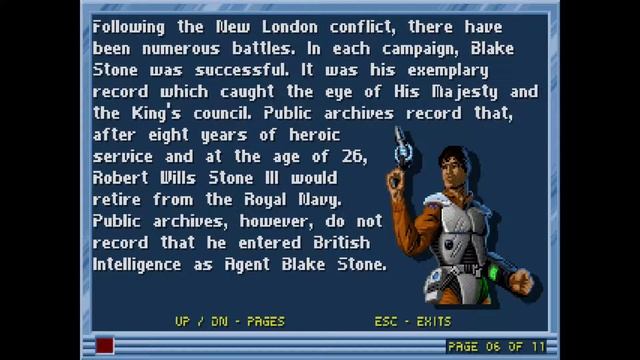 Blake Stone: Aliens of Gold - PC (DOS) - Story смотреть онлайн