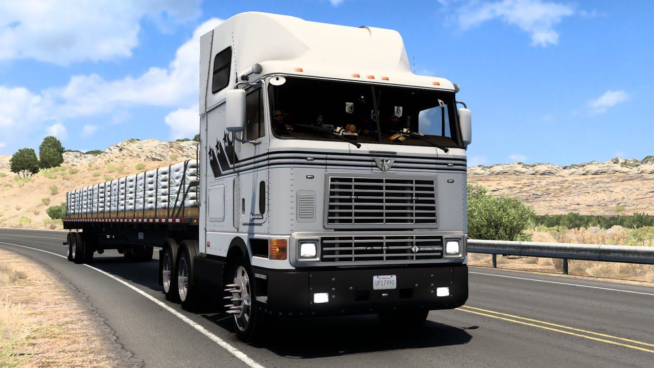 [ATS] International 9800i Screw Highway Hauling смотреть онлайн