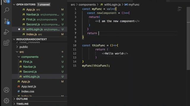 Higher Order Component in React JS смотреть онлайн