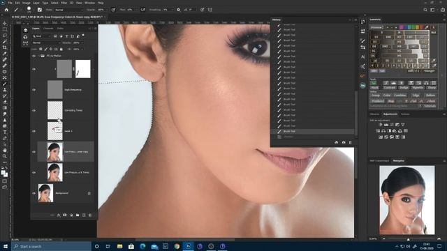 Skin Retouching with capture one pro and Adobe photoshop. (Indian Model) смотреть онлайн