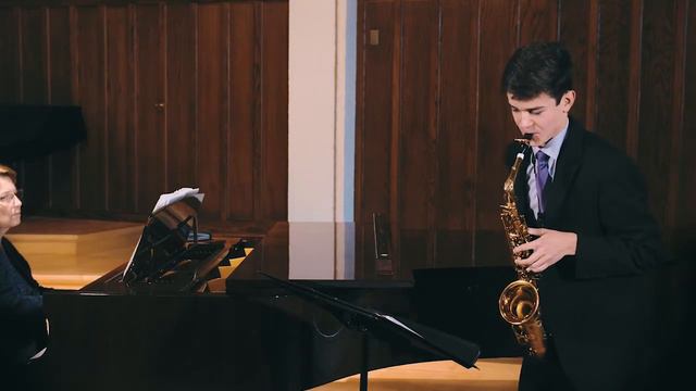 Alexander Glazounov: Concerto for Alto Saxophone, Op. 109 (piano) смотреть онлайн