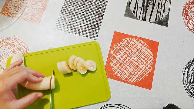 Творожный десерт с бананом без выпечки/ Curd dessert with banana without baking смотреть онлайн