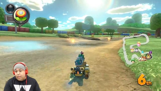 EVEN IN DELUXE THIS MODAPH#%KA IS A PROBLEM!!! [MARIO KART 8 DELUXE] смотреть онлайн