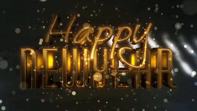 Новогодний футаж - Happy New Year (Скачать) смотреть онлайн