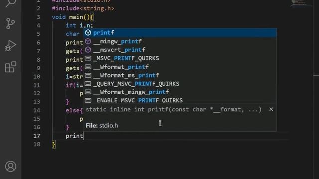 Program to compare two strings and set a portion of character in a string смотреть онлайн