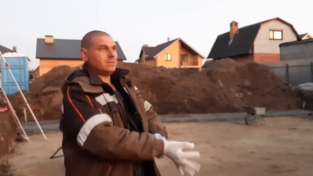 Монолитный частный дом /Фундамент начало/обзор /монолитные стены из бетона своими руками смотреть онлайн