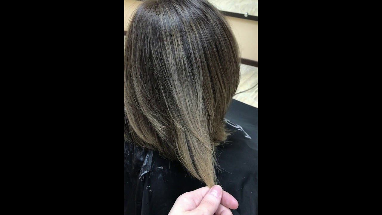 Airtouch на темные волосы смотреть онлайн