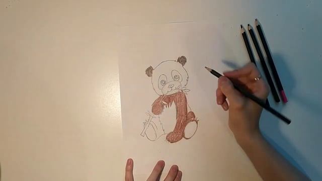 Мастер класс. Рисуем вместе. Панда.Часть 2. Симонова М.А. смотреть онлайн