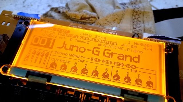ROLAND JUNO G LCD defekt смотреть онлайн