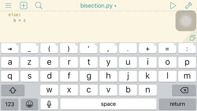 Bisection Method in iPhone (Finding Root of a Function using Python) смотреть онлайн
