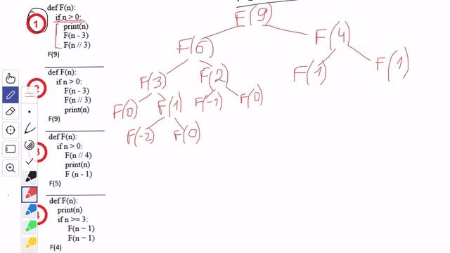 №11 ЕГЭ. Рекурсия-1 смотреть онлайн