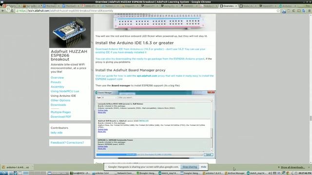 Dadifesto Labs : Setting up the Adafruit Huzzah ESP 8266 смотреть онлайн