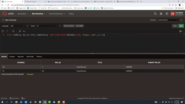 Oracle APEX: How to enable Full Text Search on PDF/DOC BLOBs смотреть онлайн