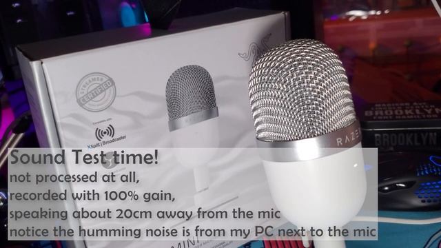 RAZER SEIREN MINI WHITE USB Microphone// Quick Look and Sound Test // 4K #TechiCardia смотреть онлайн