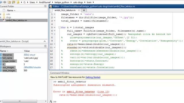 Proses Mengambil dan Ekstraksi Fitur Gambar dengan Matlab dan Python смотреть онлайн
