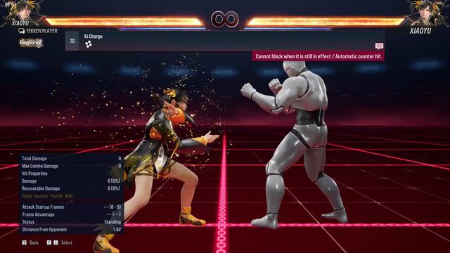 Tekken-8 Ling Xiaoyu Movelist & Frame Data 1080p60fps смотреть онлайн