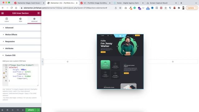 Long Portfolio Image Scrolling using Elementor | WordPress Elementor Pro Tutorial | Elementor Trick смотреть онлайн