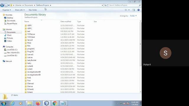 Program 3 - TCP Socket Program Execution Demo смотреть онлайн