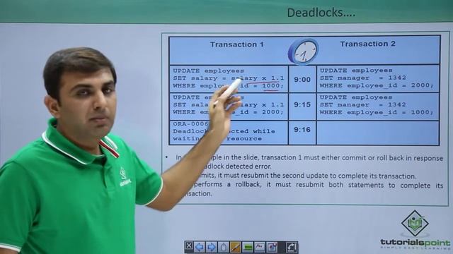 Oracle DB - Deadlock смотреть онлайн