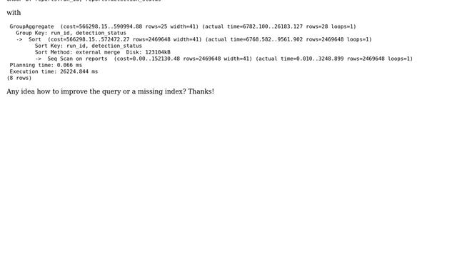 Databases: Postgresql: very slow results with "group by" (2 Solutions!!) смотреть онлайн