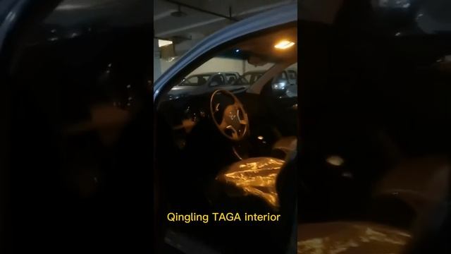 Qingling TAGA double cabin pickup interior with euro5
