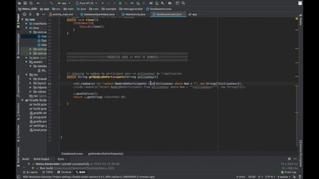 Comment lier une base de données SQL à application sur Android Studio смотреть онлайн
