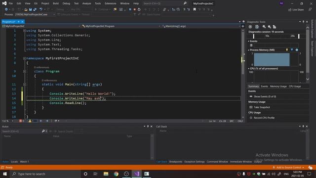 C# Tutorial For Beginners - Part 1 - Console.WriteLine() Command смотреть онлайн