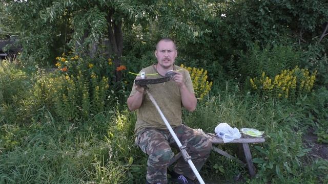 Алюминиевые головки для триммера и бензокосы. Тестирование при покосе травы. смотреть онлайн