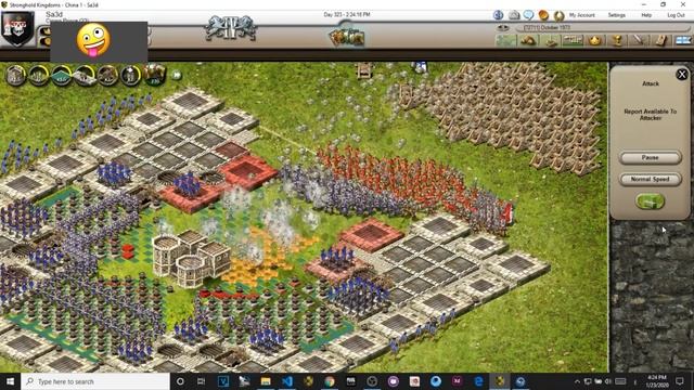 Stronghold Kingdoms - Heni5000 VS Sa3d - China 1 смотреть онлайн