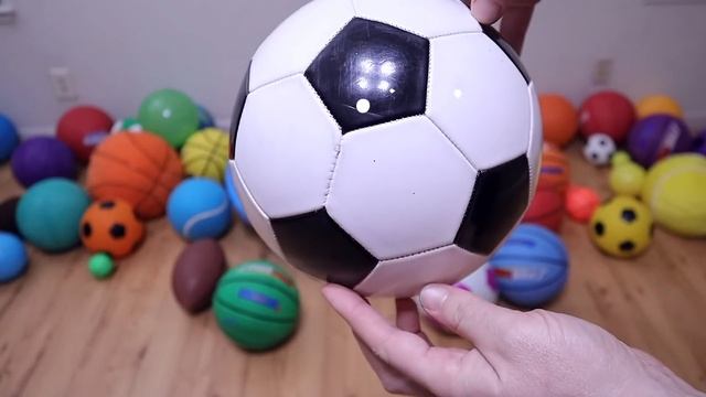 Learn Sport Ball Names with Playhouse for Baby and Toddler смотреть онлайн