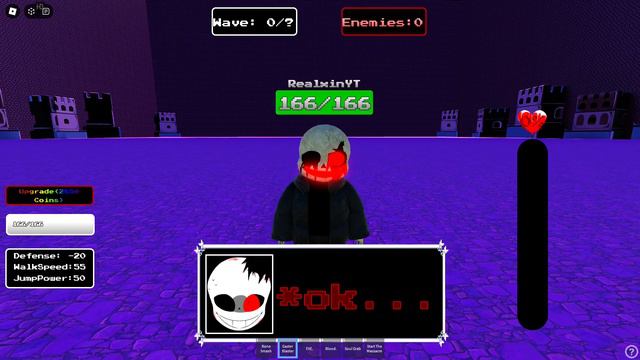 Undertale: Double Would Sans Ops Sans.Exe [Showcase/Gameplay]