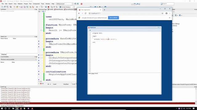 Evaluating Web Development Frameworks For Delphi