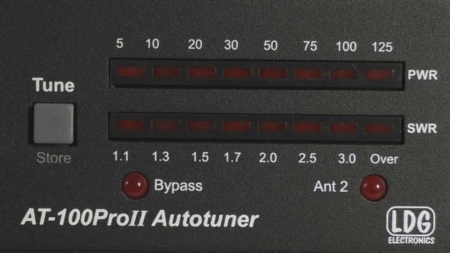 Тюнер LDG AT 100 ProII обзор, тест, впечатления смотреть онлайн