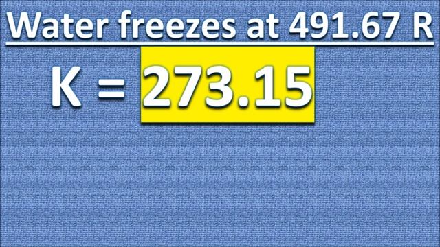 Temperature Conversion: Kelvin - Rankine - Absolute Zero