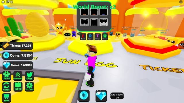 НАДЕЛ МИЛЛИОН ПЕТОВ В НОВОМ СИМУЛЯТОРЕ ЖВАЧКИ В РОБЛОКС?! PET LEGENDS X ROBLOX смотреть онлайн