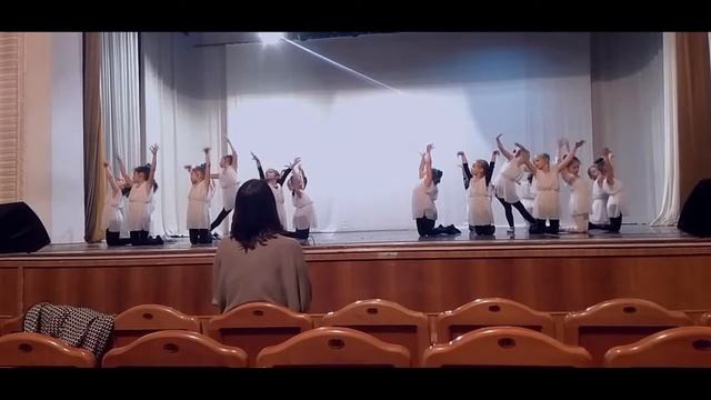 Танец "Ангелочки" - репетиция смотреть онлайн