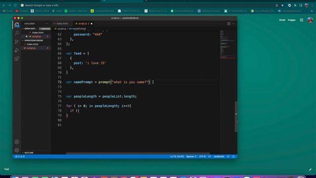 More JS loop practice. смотреть онлайн