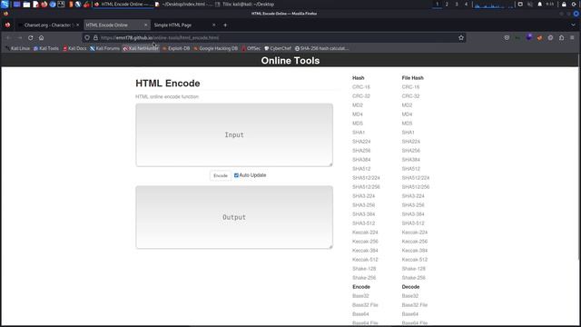 11.4. HTML Encoding смотреть онлайн