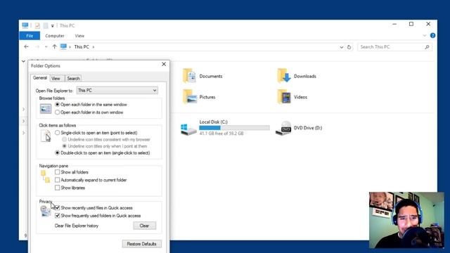 Disable Quick Access in File Explorer on Windows 10 смотреть онлайн