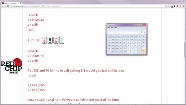 Call with an Open Ended Straight Draw? | Red Chip Poker смотреть онлайн