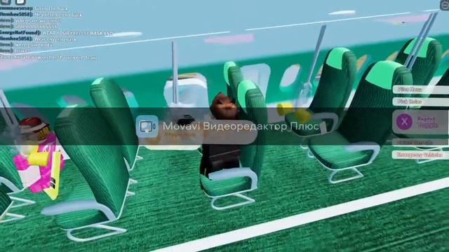 Крушение самолета в Роблоксе! "roblox" смотреть онлайн