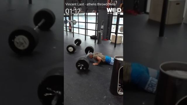Vincent LAOT - Athens throwdown 2019 - WOD 3 -Masters 40+ смотреть онлайн