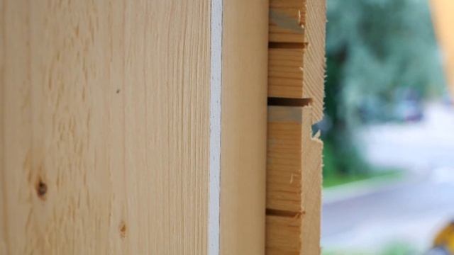 Откосы на деревянном фасаде финского каркасного дома . смотреть онлайн