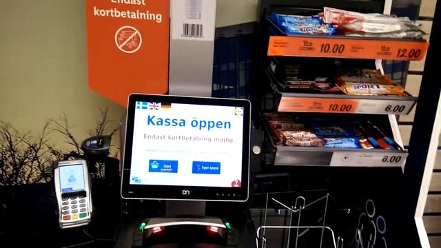 НОВЫЕ КАССЫ В LIDL ПОСЛЕ РЕМОНТА // Жизнь в Швеции смотреть онлайн
