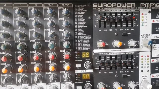 Mixer liền công suất Behringer PMP1680S giải pháp karaoke gia đình tuyệt vời смотреть онлайн