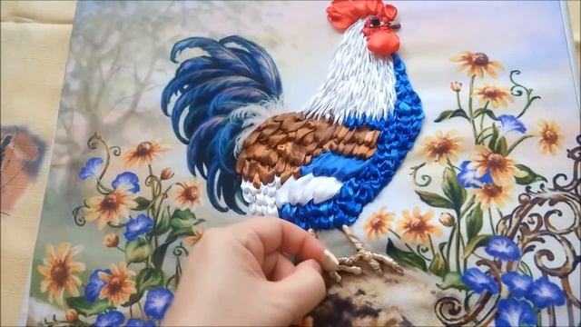 МК. Вышиваем Петушка. 3 часть. Разживалова Наталья смотреть онлайн