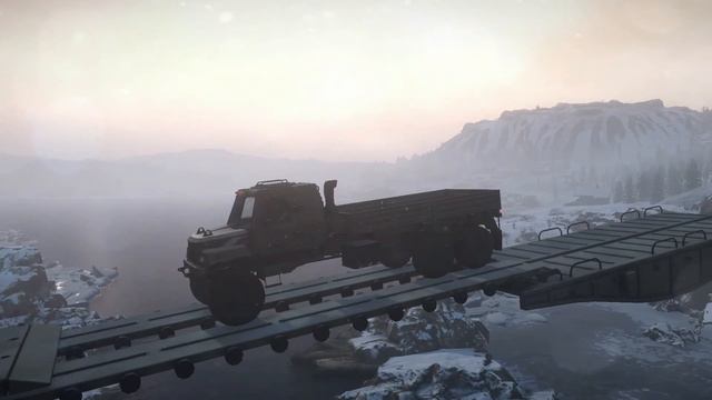 Snowrunner New Imandra bridge смотреть онлайн