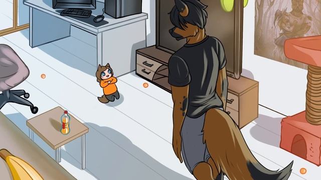 cat(neko) break-dancing meme animation Кошка брейкдансер [ VTuber ] [ витубер ] смотреть онлайн